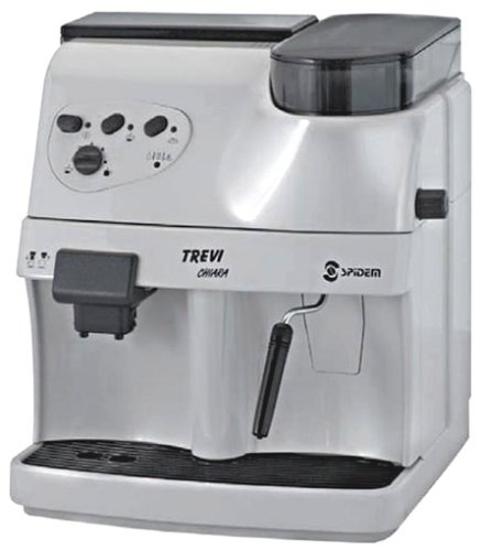 Spidem RI9732/82 Kaffeevollautomat TREVI CHIARA / 15 bar / 1,7 l Wasserbehälter / Dampfdüse / hellgrau Spidem RI9732/82 Kaffeevollautomat TREVI CHIARA / 15 bar / 1,7 l Wasserbehälter / Dampfdüse / hellgrau