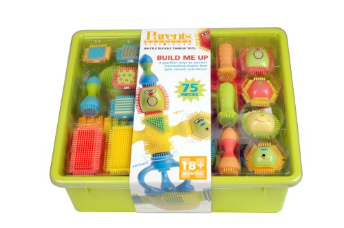 Bristle Blocks Twirl Tots in Bin