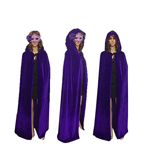 Tuliptrend Unisex Hooded Cloak Cosplay Costume Party Cape
