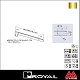 e-kanamono ロイヤル 棚受け レベルブラケット B-120 330 APゴールド