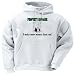 PROPERTY MANAGER I make more money than you! Adult Hooded Sweatshirt WHITE SMALL