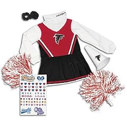 Atlanta Falcons Girls Cheer Gift Set, Size= 3T