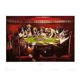 Poker Sympathy Sports Art Poster Print