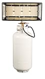Universal Heaters 44,000 Propane Radiant Heater, Tank-Top Burner #48-IR