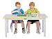 Jonti-Craft Rainbow Accent Large Rectangle Table