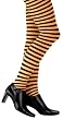 Adult Orange and Black Tights