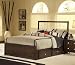 Tiburon Mezzo Espresso Wood King Storage Bed with Metal Grill by Hillsdale Hillsdale Tiburon Bedroom Collection