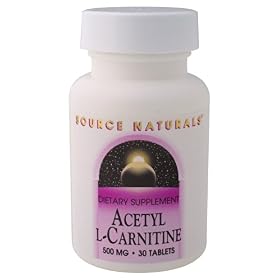 Source Naturals - Acetyl L-Carnitine, 500 mg