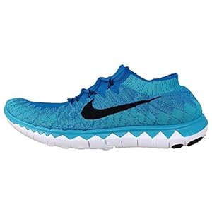 Nike Men's Free 3.0 Flyknit, PHOTO BLUE/BLACK-CHLORINE BLUE, 8.5 M US