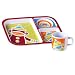 Genuine Monkeez Kids Cup and Plate Set Gift Boxed