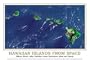Hawaii From Space, Art Poster