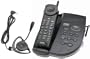Casio TC920BKHS Black Cordless Phone with Digital Answer Machine & Headset