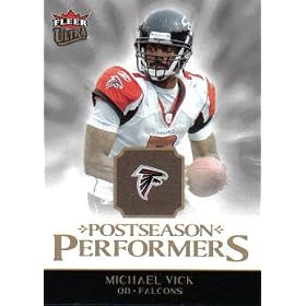 2006 Ultra Postseason Performers UPP-MV Michael Vick (Football Cards)