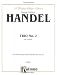 Book Trio No. 2 in D Minor: 2 Oboes & Bassoon (Or Cello) (Score & Parts) (With Piano)