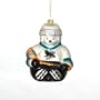 San Jose Sharks 5.5" Glass Snowflake Friend Ornament