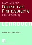 Produkt-Bild: Deutsch als Fremdsprache: Eine Einf&uuml;hrung