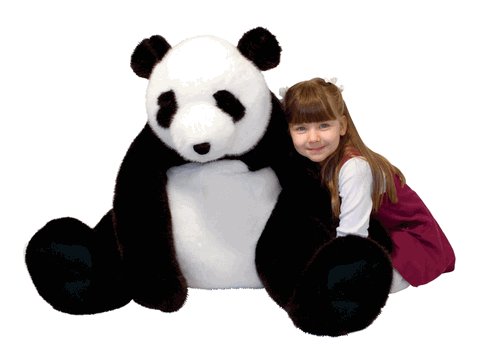 Childrens Toyshop  Toys : Melissa & Doug Huggable and Lovable Giant Plush Panda
