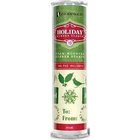 Holiday Foam Stamps 10/pkg - Bold Expressions & Icons