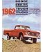 1962 DODGE TRUCK 4 Wheel Drive Sales Brochure Book