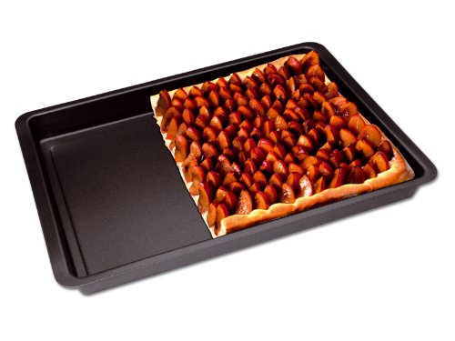 Unimet CHG 98006-47 Pflaumenkuchen-Backblech, anthrazit-metallic