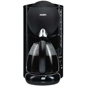 Krups Aromacontrol F1764G Coffee Machine, Black