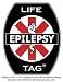   - Epilepsy Medical ID Tags 5-pack