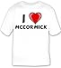 I Love Mccormick T-shirt Image