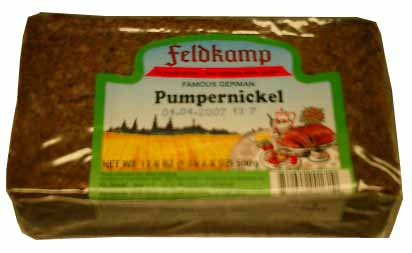 Feldkamp Pumpernickel Bread, 17.6oz (500g) by Pumpernickel Bread
