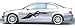 #236 pair of large TRICKED OUT / TUNER / DRIFT CAR vinyl body graphics by STREET KING DECALS. Available in many colors.