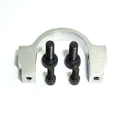 "Alum. CNC Horizontal Fin Holder,Silver:Blade400 3D" "Alum. CNC Horizontal Fin Holder,Silver:Blade400 3D"