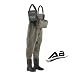 Cormoran Nylon Wathose mit Brusttasche u. Tragetasche Gr��e 43 + Passh�lle