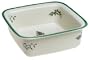 Spode Christmas Tree Square Rim Dish, Small