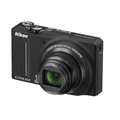 Nikon Coolpix S9100 Digitalkamera (12 Megapixel, 18-fach opt. Zoom, 7,5 cm (3 Zoll) Display, Full-HD Video, bildstabilisiert) nachtschwarz
