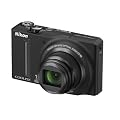 Nikon S9100 Coolpix Digital Camera - Black (12MP, 18x Optical Zoom) 3-inch LCD