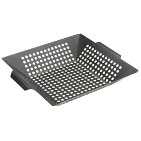 Charcoal Companion 8-NWK Non-Stick Square 12-Inch Wok by 