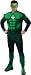 Search : Adult Light-Up Muscle Hal Jordan Costume Deluxe - Green Lantern - XLarge