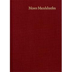 Moses Mendelssohn: Gesammelte Schriften. Jubil�umsausgabe / Hebr�ische Schriften I / Deutsche �bertragung: Bd 20,1