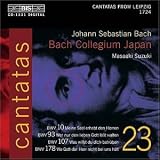 Bach: Cantatas, Vol 23 (BWV 10, 93, 178, 107) /Bach Collegium Japan * Suzuki