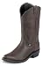 Justin Basics Men's Cowboy Boots 12" Pull Ons Crazy Cow