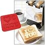 I Love You Toast Stamp Set Of 2