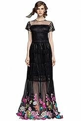 A-line Lace Evening Dress 