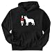 Sweatshirt Black  I Love My Australian Cattle Dog Silhouette  Dog