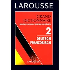 Grand dictionnaire fran�ais-allemand, allemand-fran�ais