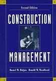 Cover of Construction Management by Daniel W. Halpin Ronald W. Woodhead 0471083933