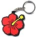Hibiscus Flower Keychain