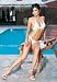 2Pc Hand Crochet Halter Top & Tie Thong by Leg avenue