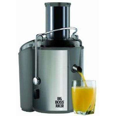 New E. Mishan Sons Big Boss 700 Watt 2-Speed Stainless Steel Juicer Three Inch Feeder Tube