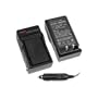 Premium NB-6L NB6L Battery Charger with Car Charger Adapter for Canon PowerShot SD1200 IS