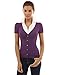 PattyBoutik Women's 2-in-1 Pleated White Shirt Blouse