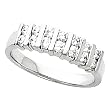 14K White Gold Diamond Wedding/Anniversary Band - 0.50 Ct.